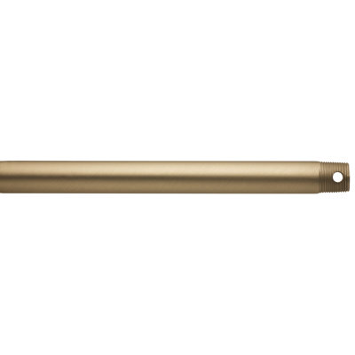60 inch Single Threaded Ceiling Fan Downrod in Champagne Bronze