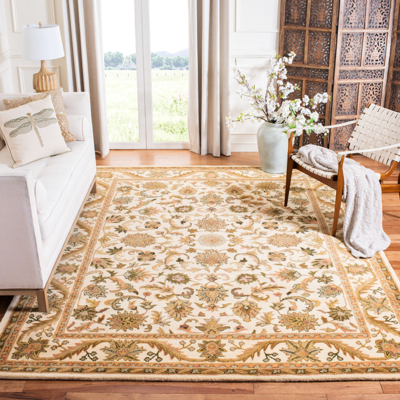 Dunbar Hand Tufted Wool Oriental Rug, Rectangle 8'3" x 11'