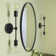 Javell Metal Oval Mirror
