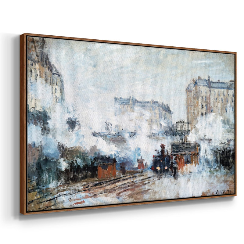 Saint encadré sur toile, Noyer, H 27 po x l 41 po x P 2 po