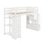 Lit mezzanine simple avec tiroirs
