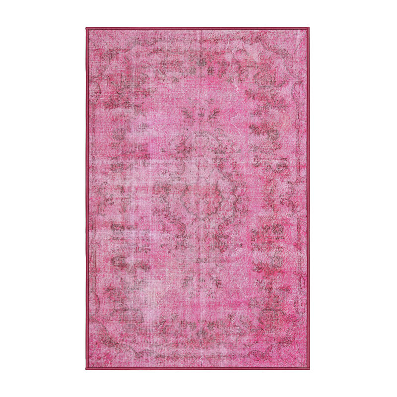 Tobiason Performance Wool Floral Indoor Rug, Rectangle 2' x 3'