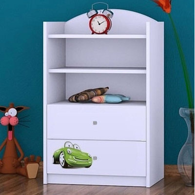 Celia 96cm H X 60cm W Transportation Kids Cube