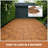 10 Pcs Interlocking Deck Tiles Diagonal Pattern