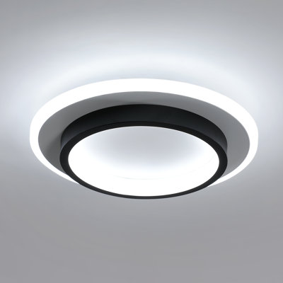 9.44" Acrylic&iron Led Flush Mount Ceiling Light