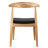 Keniston Farmhouse Real Solid Wood Cushion Padded Open Wooden Dining Chair-688050219