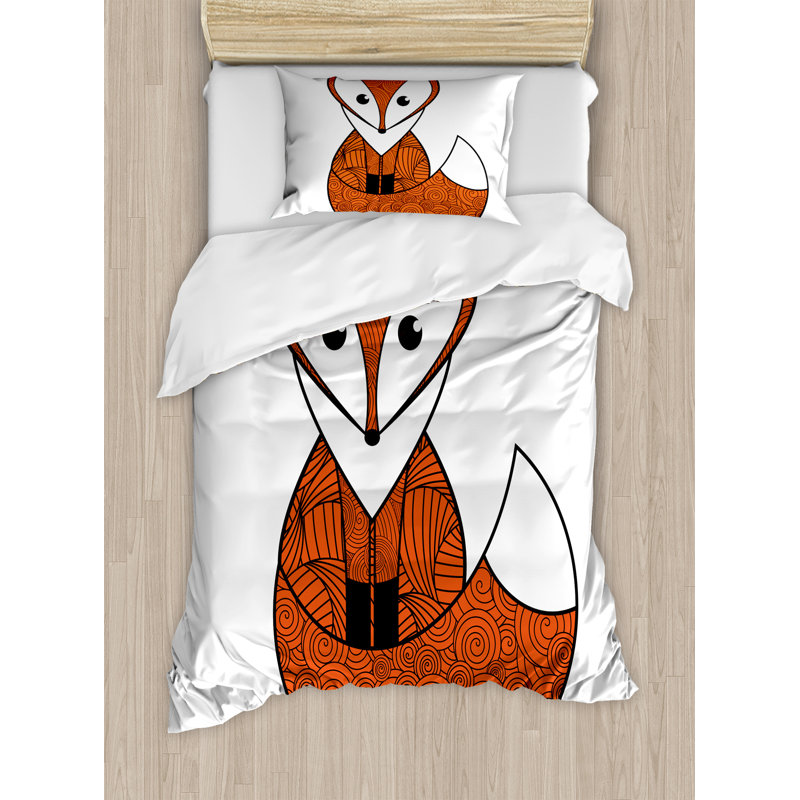 Ensemble de housse de couette fox, Simple