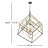 Goulart Unique Geometric Chandelier-32059665-122805740-122805741