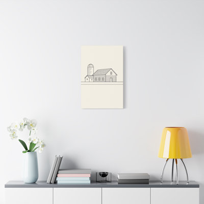 Apel Single Picture Frame Print on Canvas