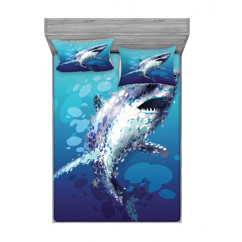 Microfiber Sheet Set, Full Sheet Set with Fitted Sheet