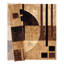Tapis brun géométrique Ladores-453469373
