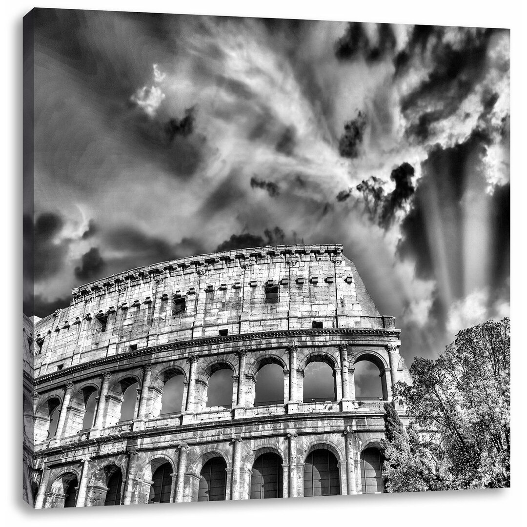 Leinwandbild Klassisches Colloseum in Rom