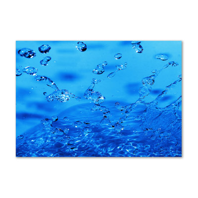 Drops Of Water - Wrapped Canvas Print