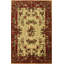 Tapis floral entièrement fabriqué à la main 6 x 10