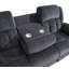 Upholstered Home Theater Seating with Cup Holder