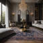 Tapis gris soyeux et moelleux-1832363828