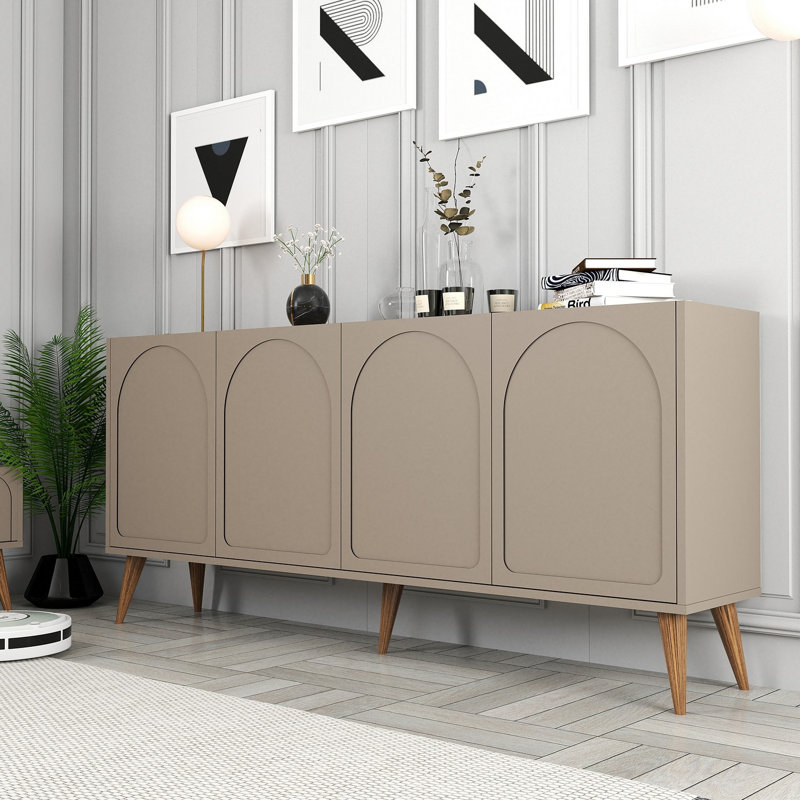 Console, Atlas / noyer