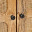 Solid Wood Rectangle Accent Cabinet