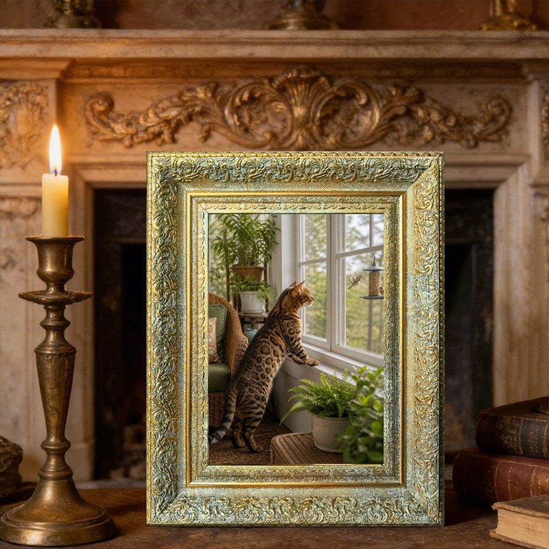 Cadre photo 3 pièces 5 "x 7" en or antique, Antique Gold, 3, 5" x 7"