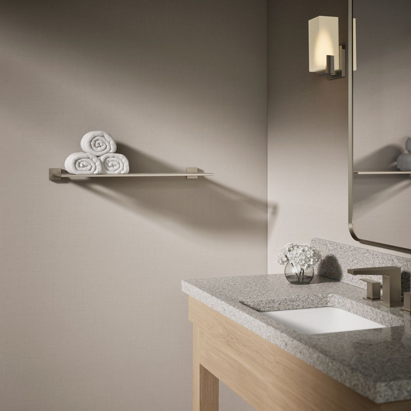 Square Hotelier, Vibrant Brushed Nickel