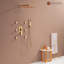 Système de douche mural de luxe avec affichage numérique Herathena (valve brute incluse)-66097072