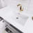 Spring Single Bathroom Vanity with Acrylic Top-2051993416
