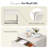 Modern Nightstand with Drawer Storage, Engineered Wood Construction-1006812329