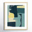 «Blue Note II» par Rob Delamater - peinture encadrée-770094451-770094445