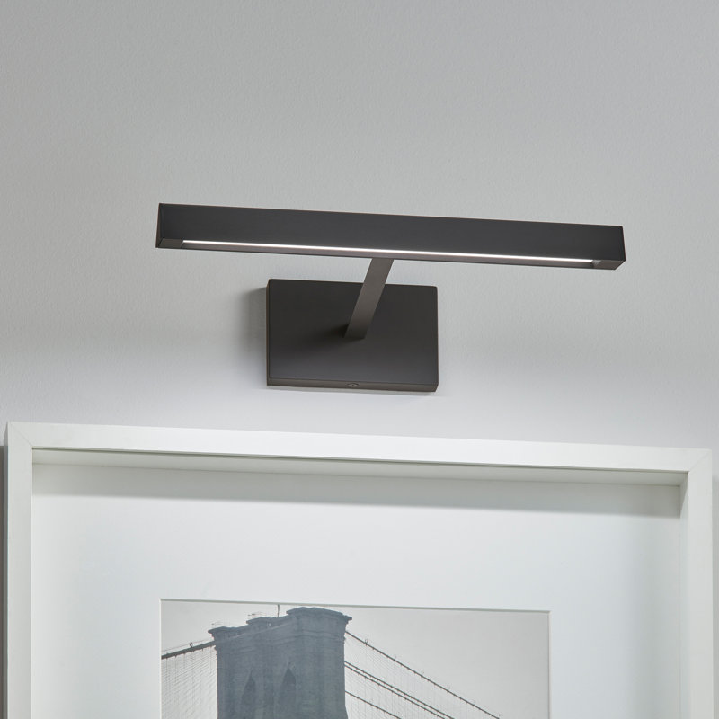 Dessau Dimmable LED Wall Mounted Picture Light, Nightshade Black