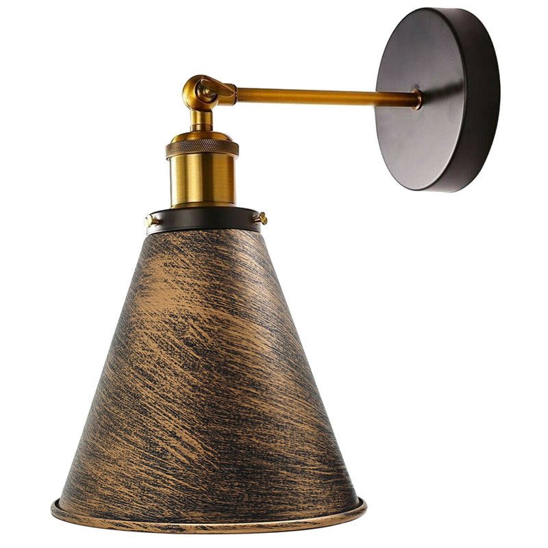 Palmona Swing Arm Sconce, Copper