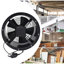 Livingandhome Ventilation Wall-Mounted Exhaust Axial Fan 12-inch