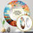 Nerau Metal Round Mirror