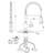 AWZTOO Pull Down Kitchen Faucet-60750634