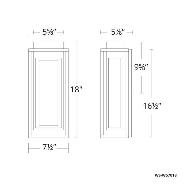 Dorne LED Wall Light
