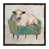 Toile avec cadre noir n'est pas disponible