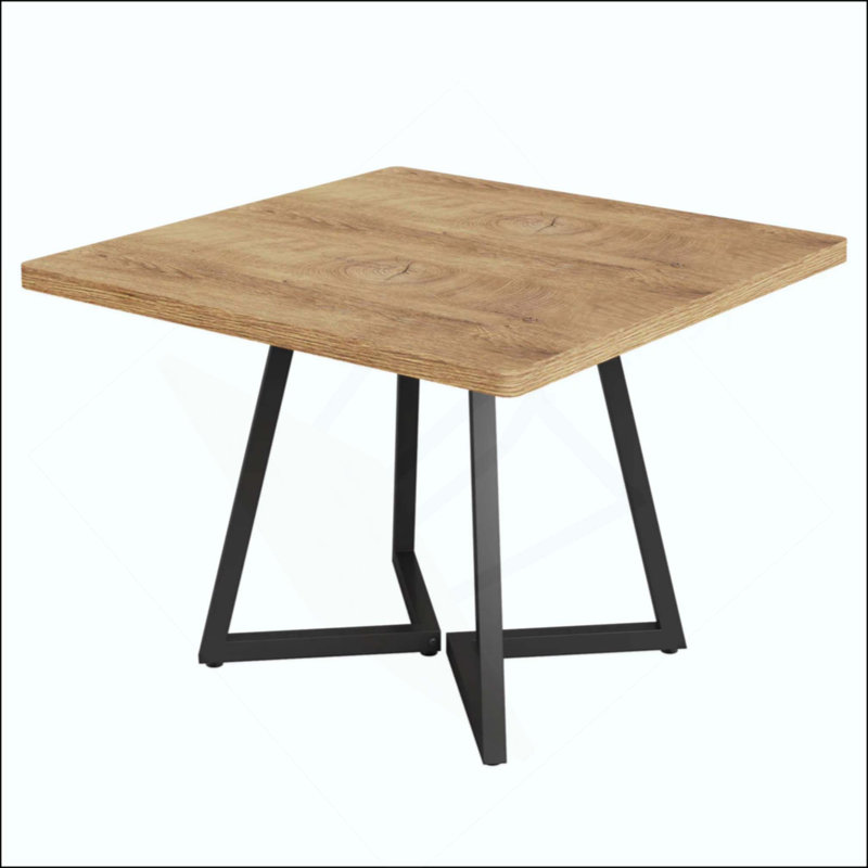 Bureau d'ordinateur carré, table de salle à manger, petite table de conférence
