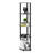 Baril 11.6" W Corner Bookcase-1912270880-2007429579