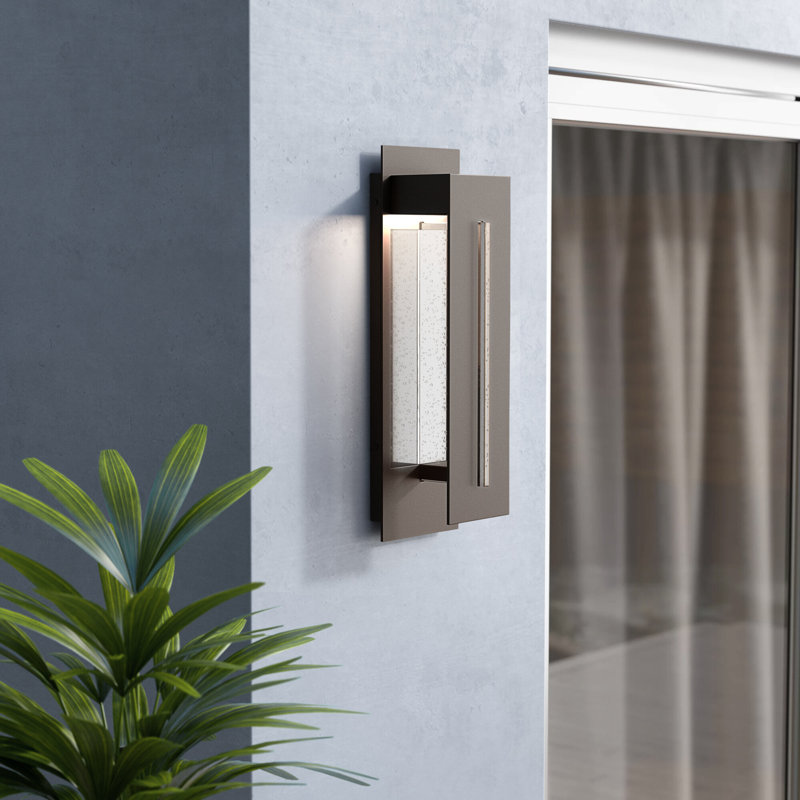 Huang Aluminum LED Wall Light, Olde Bronze