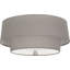 Decker 2 - Light 17" Flush Mount-57324395-57324391