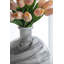 Vase - tourbillon noir et blanc