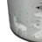 9.5" Gray and Silver Tree Silhouette Mercury Glass Christmas Pillar Candle Holder