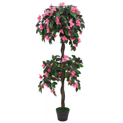 155cm Faux Flowering Plant in Pot
