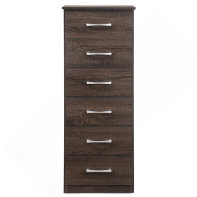 Commode pour la lingerie Boston G025-LC, wengé