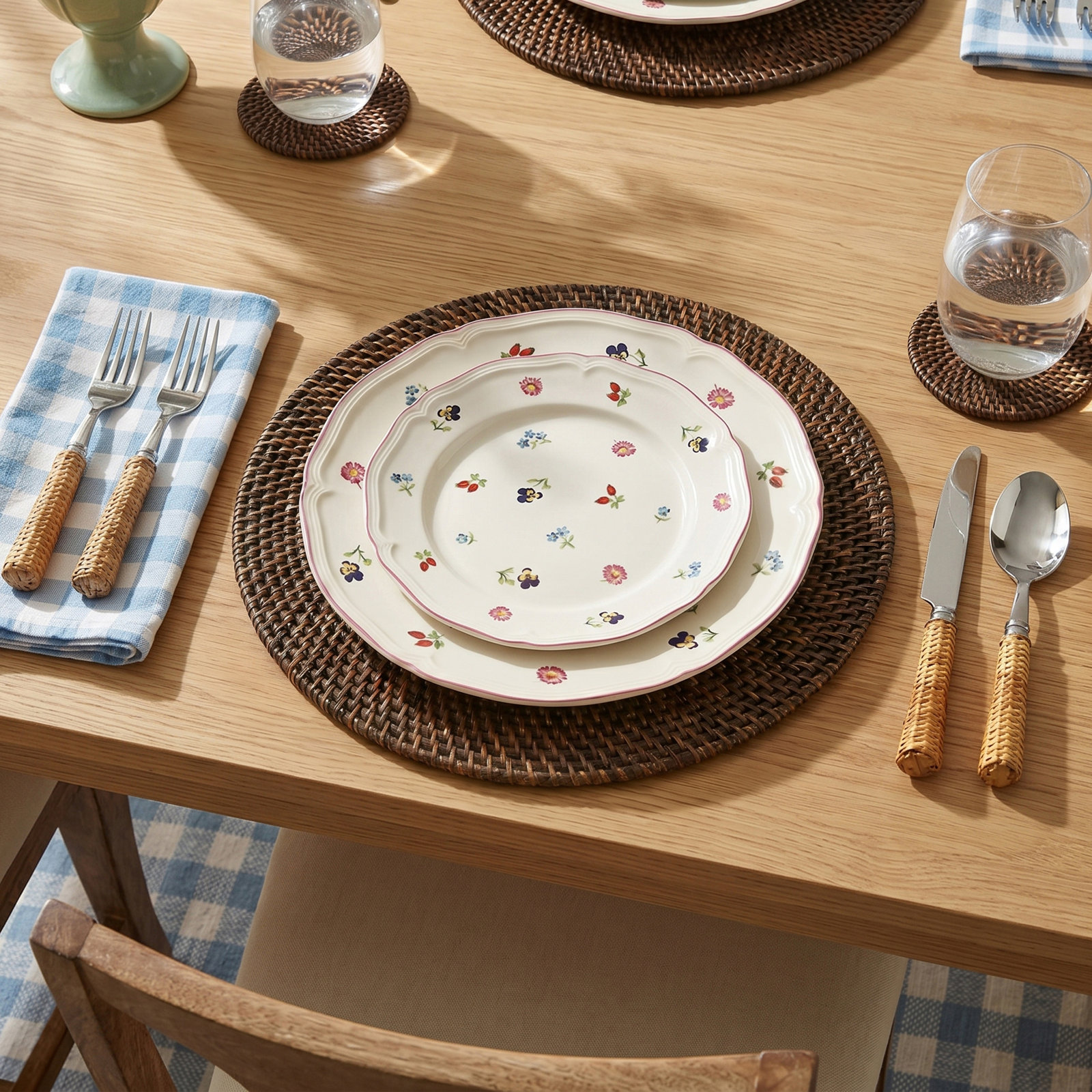 Zadia Jute Placemat, Brown