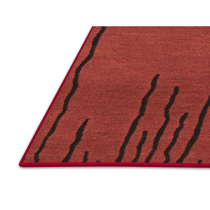 Abstract Indoor Rug, Rectangle 7' x 9'