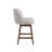 Sadie Solid Wood Upholstered Counter Height Or Bar Height Swivel Barstool With Fabric Seat - Set Of 4-112792384-112792381-112792385