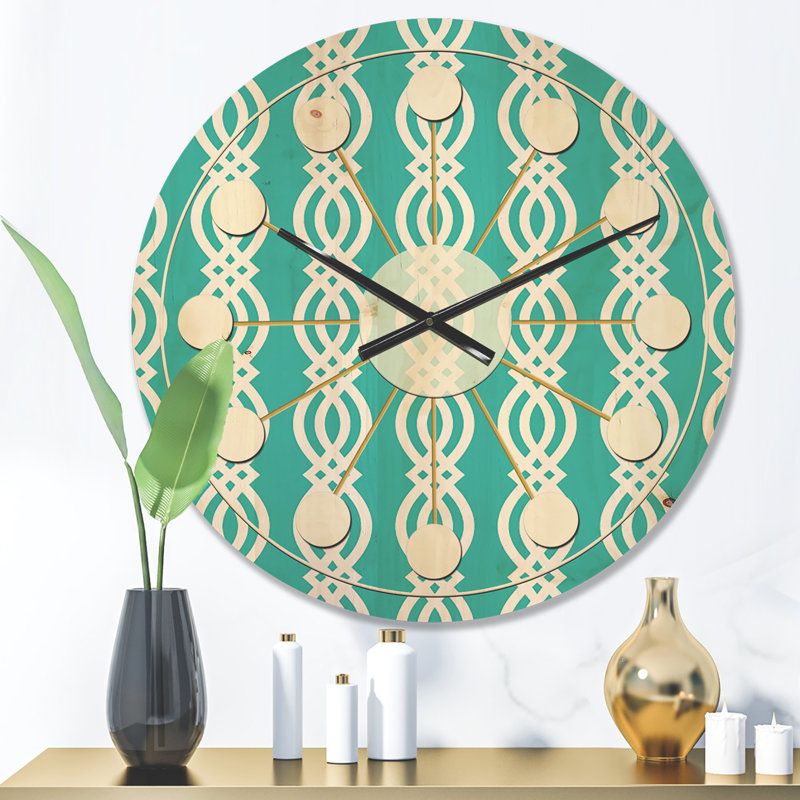Solid Wood Wall Clock, Medium