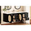 Meuble-lavabo de salle de bain avec design, lavabo inclus, compartiments à extension complète, meuble-lavabo moderne à fermeture en douceur 30 po, lavabo en céramique, tiroirs, charnières silencieuses, base stable