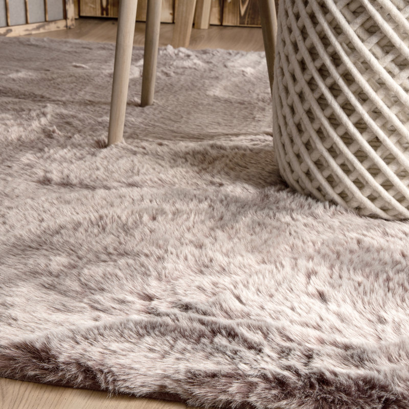 Fanelli Solid Colour Hand Woven Area Rug, Rectangle 160 x 230cm