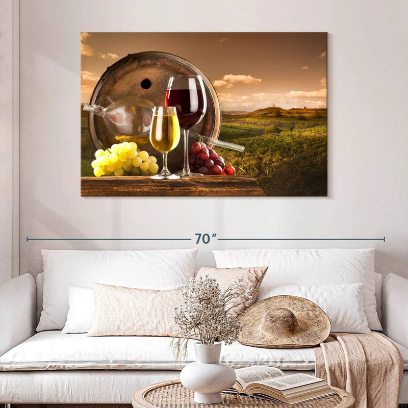 Yarlin Temecula Wine Vineyard, 32" H x 48" W